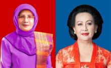 Hj Maimanah Umar dan GKR Hemas 