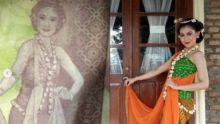 Sosok penari yang disebut-sebut mirip sekali dengan yang tergambar dalam uang pecahan Rp5 ribu. Foto: int 