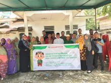 Rumah Sakit Ibu dan Anak Zainab dan Rumah Sakit Prof DR Tabrani menggelar acara khitan massal 