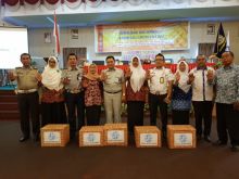 Foto bersama pada acara Sosialisai dan Workshop Sadar Lalu Lintas Usia Dini (Salud) 2018 /lin