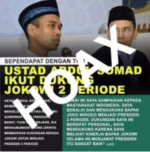 Meme Hoax Ustaz Abdul Somad