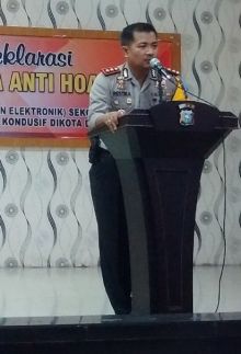 Kapolres Dumai AKBP Restika Pardamean Nainggolan SIK/pno