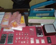 Barang bukti yang diamankan polisi/zar