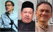 Rocky Gerung, Fahri Hamzah dan Andi Arief