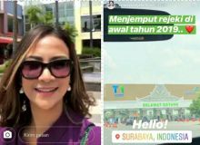 Vanessa Angel tengah ramah diperbincangkan