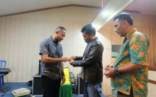 Pisah Sambut Kasi Pidusus dan Datun Kajari Inhil /rgo