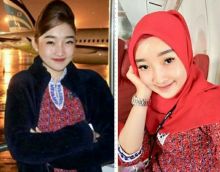 Pramugari cantik mirip orang Korea Selatan (Korsel)  (foto/istimewa) 