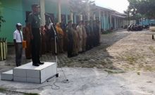 Danramil 02 Tebingtinggi, Mayor Inf Irwan saat jadi Irup/mad