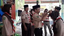 Drs H Alfedri MSi, Kamis (18/01/2019), menghadiri Rapat Kerja (Raker) Gerakan Pramuka Kwartir 04 Tualang 2019 /lin