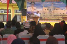 Bupati Syamsuar pamit kepada masyarakat Mempura/lin