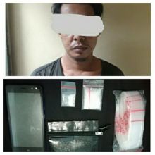 KH alias Kur (28) warga Jalan Sidodadi, desa Babusalam, kecamatan Mandau/hari