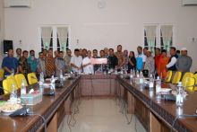 Pertemuan dengan Bupati Siak H Syamsuar/lin