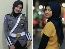 Polwan cantik di Yogyakarta ini bikin terpesona (foto/instagram) 