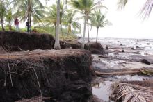 Kondisi abrasu di Bengkalis/hari