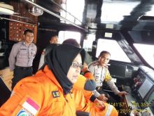 Kapolres Bengkalis bersama Tim SAR/hari