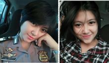 Polwan cantik Manado, Ipda Tissy bikin netizen terpukau (foto/instagram) 