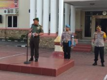 TNI-Polri Gelar Apel Bersama/pno