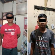 Dua tersangka sindikiat curanmor diamankan Polsek Kempas Inhil/rgo