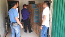 Ratusan kardus jamu ilegal disita/rgo