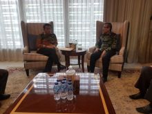 Pertemuan Bupati Kuansing, Drs. H. Mursini, M.Si dengan Kepala Staf Kepresidenan Moeldoko/zar