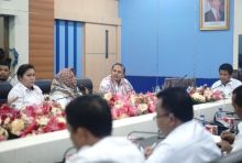 Pertemuan antara pihak PHE Siak dengan Pemkab Rokan Huli