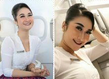 Senyuman pramugari cantik (foto/instagram) 
