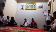 Syamsurizal saat melakukan sosalisasi/mad