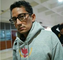 Walau lelah, tak menyurutkan niat Sandiaga Uno menyerap aspirasi rakyat Indonesia (foto/instagram) 