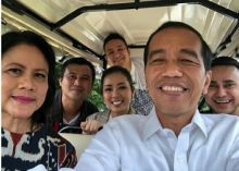 Sejumlah publik figur bertemu Jokowi (foto/instagram) 