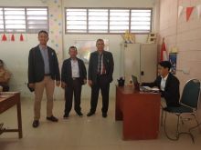 Wakil Rektor Bidang Kemahasiswaan dan Kerjasama Ir Rosyadi memimpin Tim UIR ke Batam