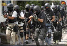 Tim Densus 88 Anti Teror Indonesia (foto. Instagram)