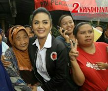 Kriadayanti menyerap aspirasi masyarakat (foto/instagram) 