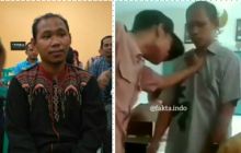 Seorang guru di Gresik ditantang kelahi muridnya, dan videonya viral (foto/int) 