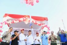H Syamsyddin Uti menghadiri Car Free Day, Minggu (10/2)./ADV