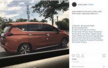 Nissan grand ivina berbasis xpander kepergok sedang jalan-jalan/int