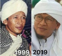 Foto Aa Gym awet muda (foto/instagram) 