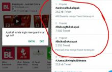 Tagar Boikot dan Uninstall Bukalapak viral (foto/int) 