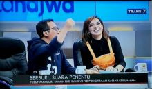 Ustaz Yusuf Mansur diwawancarai Najwa Shihab (foto/instagram) 