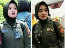 Tentata cantik dan imut ini dikira netizen mirip Nissa Sabyan (foto/instagram) 