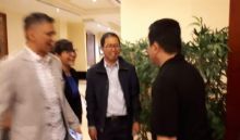 Plt Ketum PSSI Joko Driyono saat menghadiri rapat Piala Presiden. Foto: int 