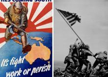 Perang Pasifik Perang Dunia II antara Jepang, Australia dan Amerika Serikat berlangsung (foto/int) 