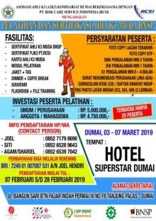  Pelatihan Ahli K3 Muda BNSP Batch Ke-2/pno