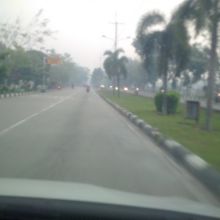 Kabut asap tebal menyelimuti Kota Dumai/pno