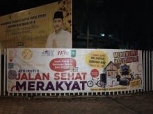 Spanduk jalan sehat FPR