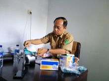 Kepala UPT Instalasi Farmasi,  dr Antonius/mad