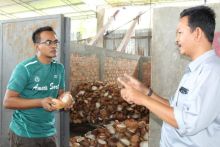 Kadin Kabupaten Indragiri Hilir melakukan kunjungan ke perusahaan Kopra Putih /rgo