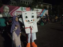 KPU Kabupaten Bengkalis mensosialisasikan Pemilu 2019 /hari