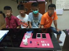 Empat warga binaan diamankan petugas karena kedapatan memiliki sabu didalam lapas Bangkinang.