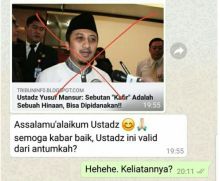 Ustaz Yusuf Mansur kembali diserang hoax (foto/instagram) 