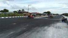 Salah satu akses jalan di Selatpanjang Kepulauan Meranti/mad